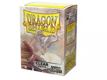 Sleeves Dragon Shield Standard - Matte NON-GLARE Clear - 100ks