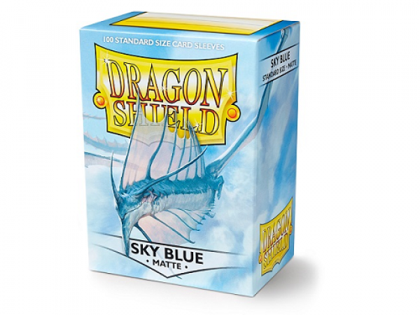 Sleeves Dragon Shield Standard - Matte Sky Blue - 100ks