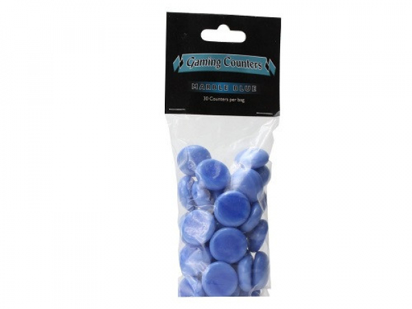 Arcane Tinmen gaming counters Marble Blue