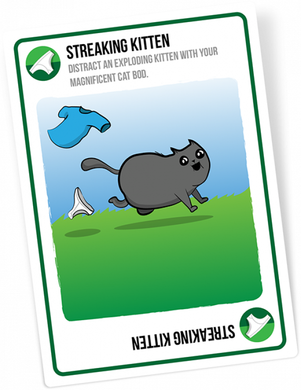 Streaking Kittens: Exploding Kittens Exp