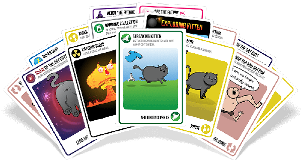 Streaking Kittens: Exploding Kittens Exp
