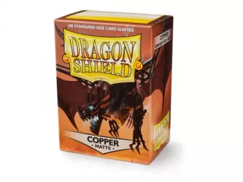 Sleeves Dragon Shield Standard - Matte Copper - 100ks