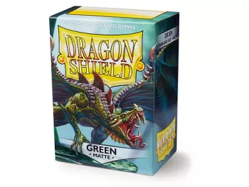 Sleeves Dragon Shield Standard - Matte Green - 100ks