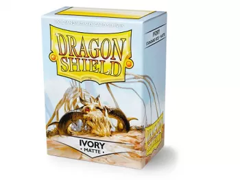 Sleeves Dragon Shield Standard - Matte Ivory - 100ks