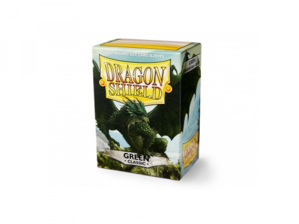 Sleeves Dragon Shield Standard - Green - 100ks