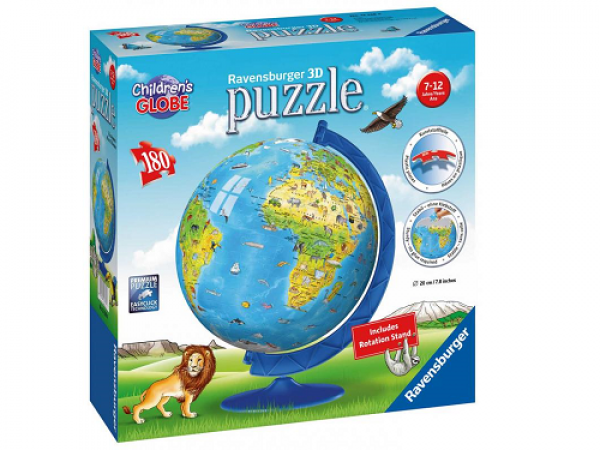 Detský glóbus 3D puzzle