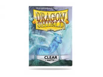 Sleeves Dragon Shield Standard - Matte Clear - 100ks