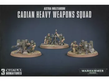 Warhammer 40000: Astra Militarum Cadian Heavy Weapons Squad