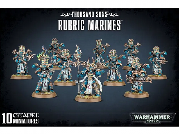 Warhammer 40000: Thousand Sons: Rubric Marines