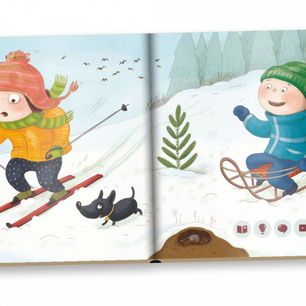 Albi Kúzelné čítanie - minikniha pre najmenších - Zima