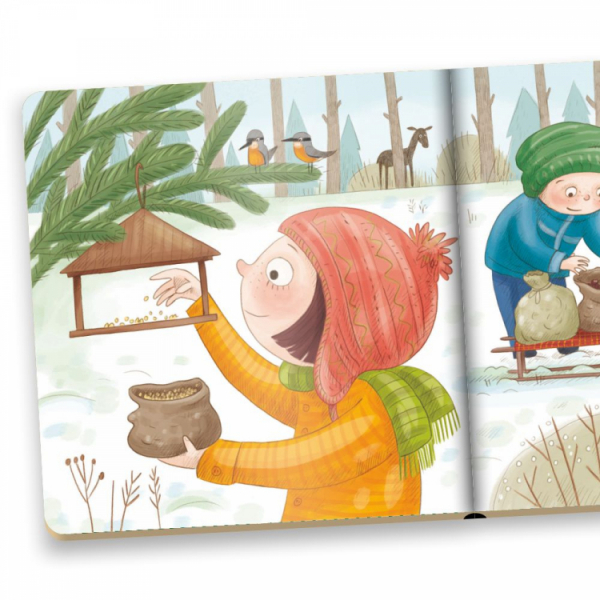 Albi Kúzelné čítanie - minikniha pre najmenších - Zima