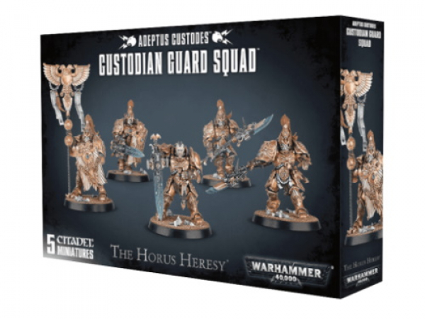 Warhammer 40000: Adeptus Custodes: Custodian Guard Squad