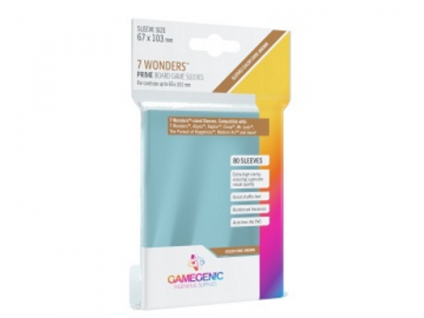 Gamegenic PRIME 7 Wonders sleeves 67x103 mm 80ks