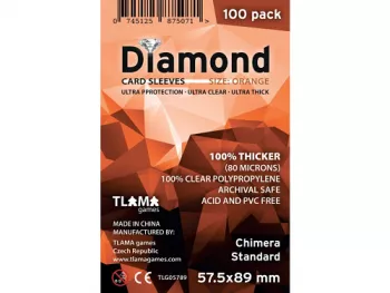 Obaly na karty Diamond Orange: Chimera Standard (57,5x89 mm)