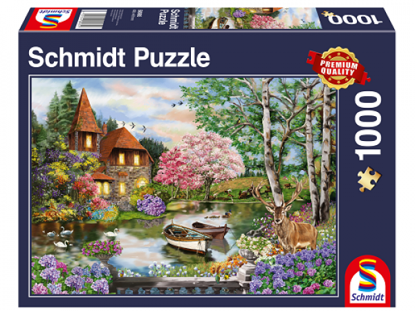 Puzzle: House by the lake 1000
