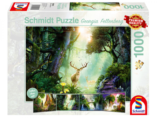 Puzzle: Deer In The Forest 1000