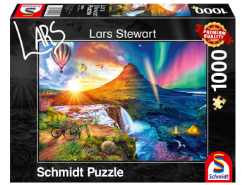 Puzzle: Island - Night and day 1000