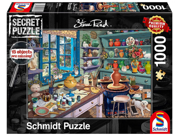 Puzzle: Hrnčiarska dielňa (Secret puzzle) 1000