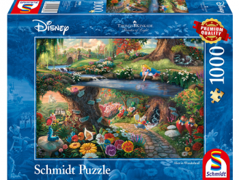 Puzzle: Disney: Alica v krajine zázrakov 1000