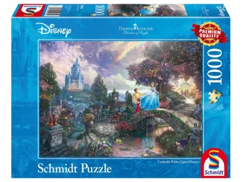 Puzzle: Disney: Popoluška 1000