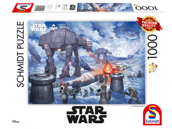 Puzzle: Disney: Star Wars: Bitka o planétu Hoth 1000