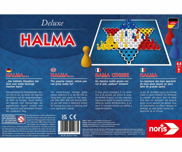 Halma Deluxe (Chinese checkers)