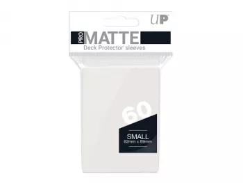 UP - Small Sleeves 62x 89 - Non-Glare - Clear Pro Matte (60 Sleeves)
