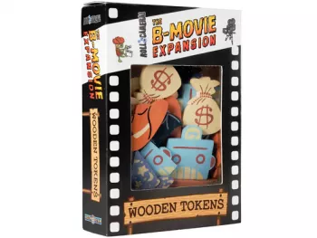 Roll Camera: B-Movie Expansion Wooden Tokens Upgrade 