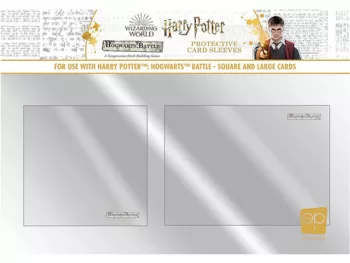 Harry Potter Hogwarts Battle DBG Square and Large Card sleeves
