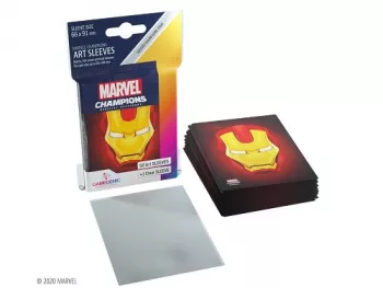 Marvel Champions: Art Sleeves - Iron Man (50+1 Sleeves)