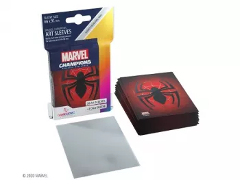 Marvel Champions: Art Sleeves - Spider-Man (50+1 Sleeves)