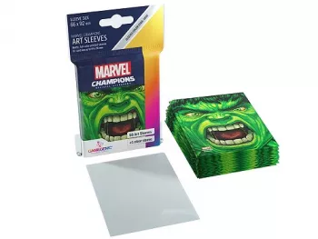 Marvel Champions: Art Sleeves - Hulk (50+1 Sleeves)