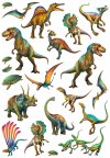 Puzzle: Dinosaury 150 + tetovačky