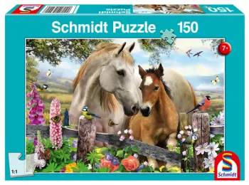 Puzzle: Kobyla a žriebä 150 
