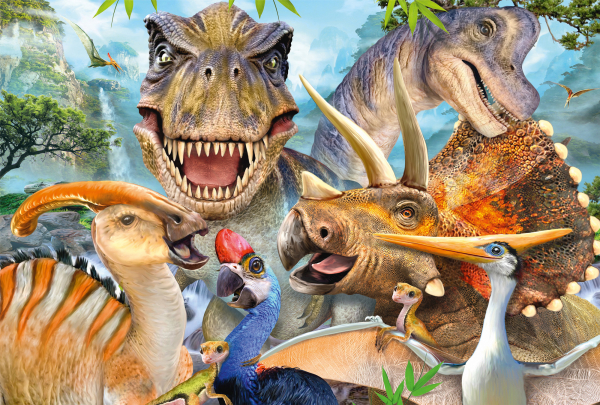 Puzzle: Dinosauři 150 