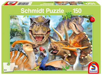 Puzzle: Dinosaury 150 