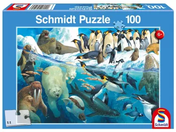Puzzle: Zvieratá za polárnym kruhom 100