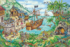 Puzzle: V pirátské zátoce 100 + pirátská vlajka