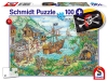 Puzzle: V pirátskej zátoke 100 + pirátska vlajka