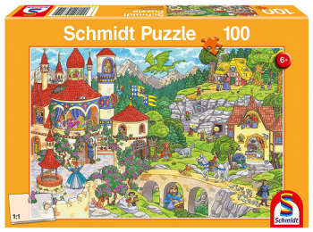 Puzzle: Rozprávkové kráľovstvo 100 