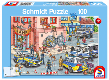 Puzzle: Police in action 100