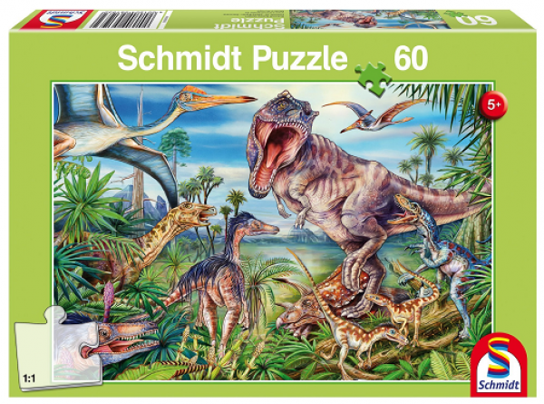 Puzzle: Mezi dinosaury 60