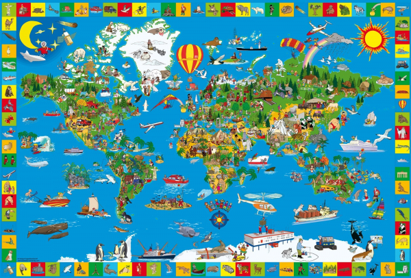 Puzzle: Tvoj úžasný svet 200