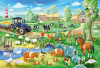 Puzzle: Život na farmě 3x48 dílků 