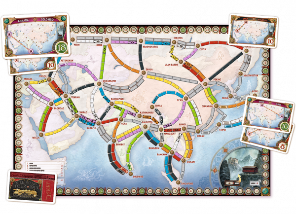 Ticket to Ride - Asia: Map Collection 1
