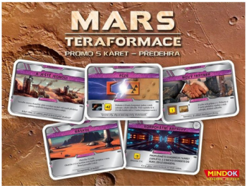 Mars Teraformace Predehra 5 promo kariet