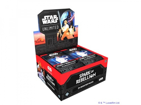 Star Wars: Unlimited - Spark of Rebellion Booster Box (24xbooster) - EN