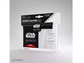 Star Wars: Unlimited - Art Sleeves Double Sleeving Pack - Space Red
