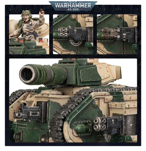 Warhammer 40000: Astra Militarum -  Leman Russ Battle Tank