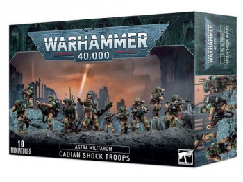Warhammer 40000: Astra Militarum Cadian Shock Troops